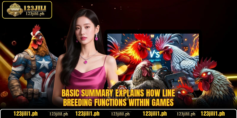 Basic summary explains how Line Breeding functions within games