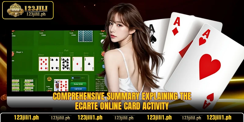 Comprehensive summary explaining the Ecarte Online card activity