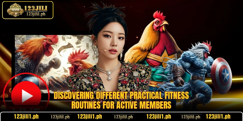 Discovering different practical fitness routines for active members