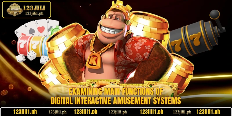 Examining main functions of digital interactive amusement systems