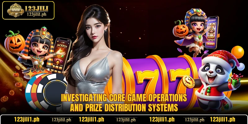 Investigating core game operations and prize distribution systems