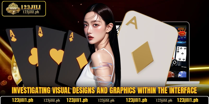 Investigating visual designs and graphics within the interface