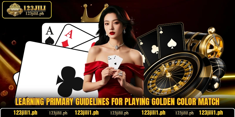 Learning primary guidelines for playing Golden Color Match