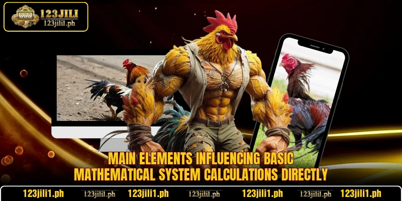 Main elements influencing basic mathematical system calculations directly