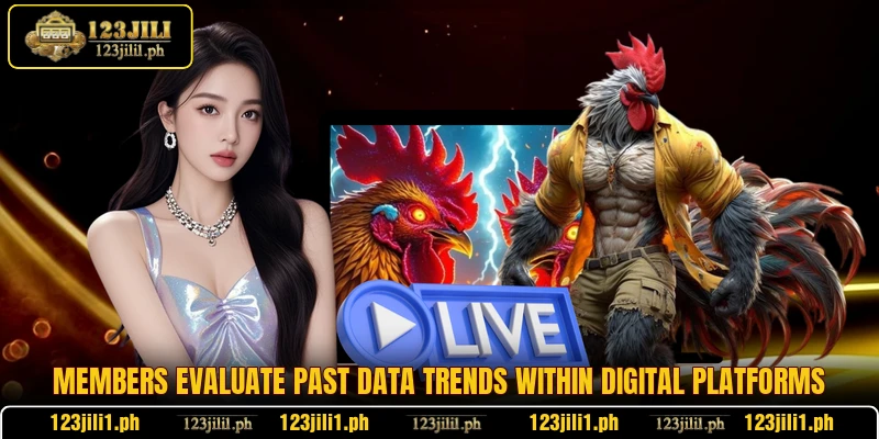 Members evaluate past data trends within digital platforms