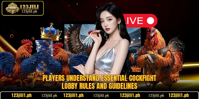 Players understand essential cockfight lobby rules and guidelines