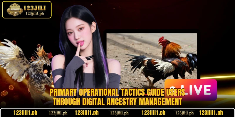 Primary operational tactics guide users through digital ancestry management
