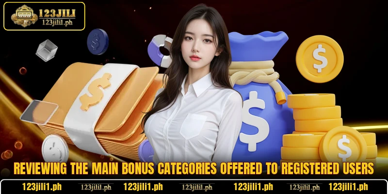 Reviewing the main bonus categories offered to registered users Reviewing the main bonus categories offered to registered users