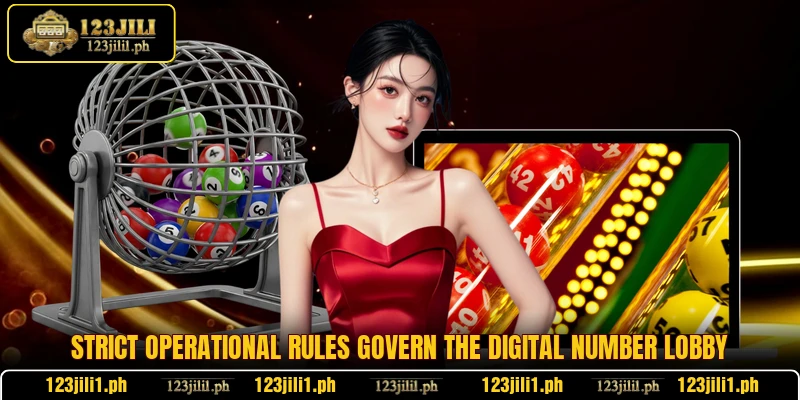 Strict operational rules govern the digital number lobby