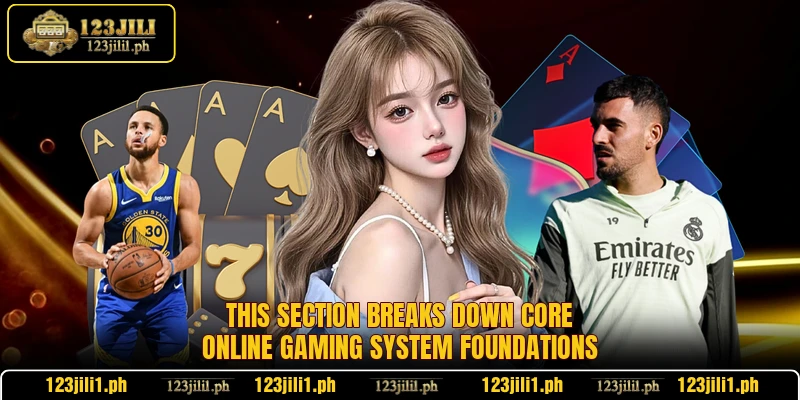 This section breaks down core online gaming system foundations